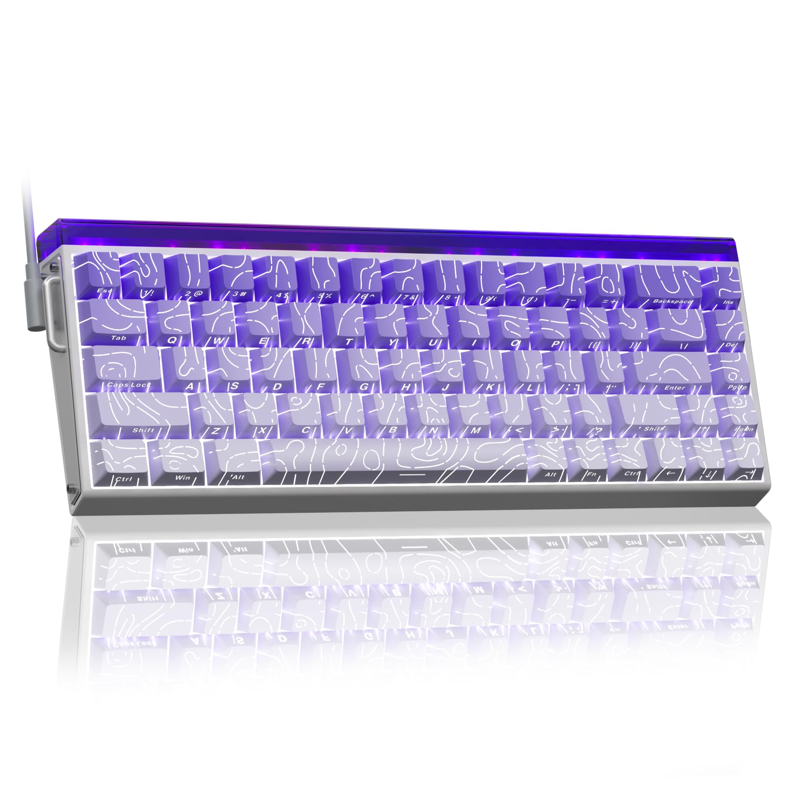 Amazon | AULA Hero 68 HE 60% ゲーミングキーボード 有線、ホール効果